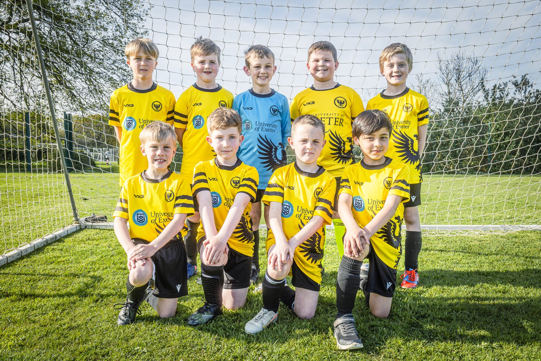 Falcons Yellow team photo